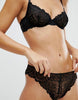 Rita Basic Lace Mix & Match Bra Set in Black Including Fuller Bust