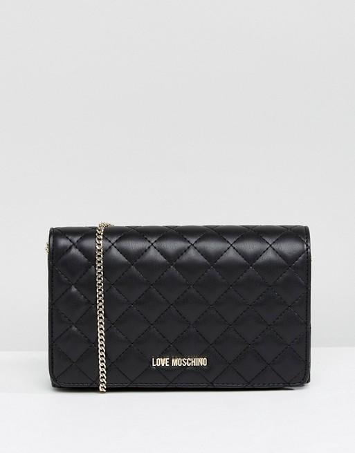 Love Moschino Quilted Chain Shoulder Bag