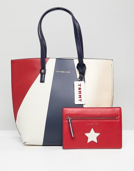 Tommy Hilfiger Multi Tote Bag with Pouch