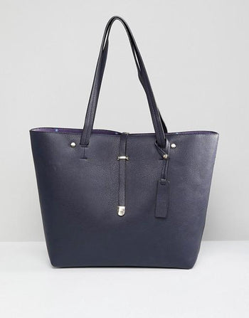 Oasis Tab Detail Oversized Shopper Bag